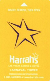 Harrah's Hotel Room Key