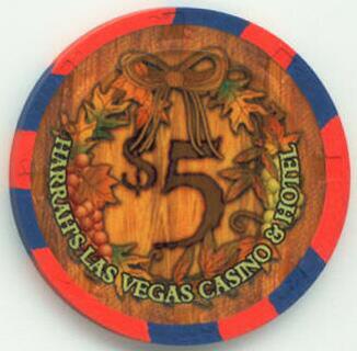 Harrah's Autumn 2004 $5 Casino Chip