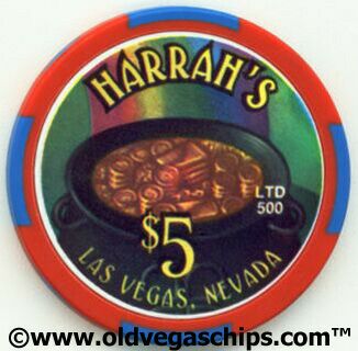 Harrah's St. Patrick's Day 2003 $5 Casino Chip
