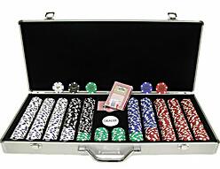 Las Vegas High Roller Casino 650 Poker Chip Set