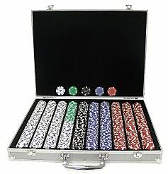 Las Vegas High Roller Casino 1,000 Poker Chip Set