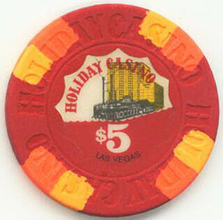 Las Vegas Holiday Casino $5 Casino Chip