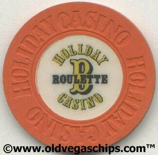 Las Vegas Holiday Casino Orange Roulette Casino Chip