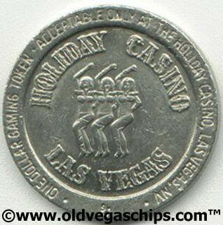 Las Vegas Holiday Casino $1 Slot Token