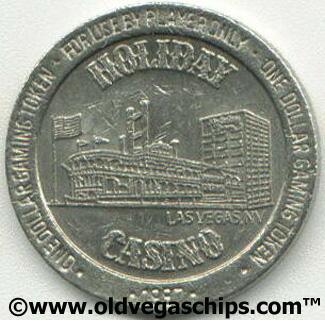 Las Vegas Holiday Casino $1 Slot Token