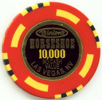 Las Vegas Binion's Horseshoe WSOP $10,000 Casino Chip