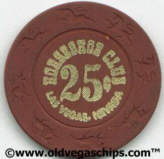 Las Vegas Binion's Horseshoe Unicorn Mold 25¢ Casino Chip