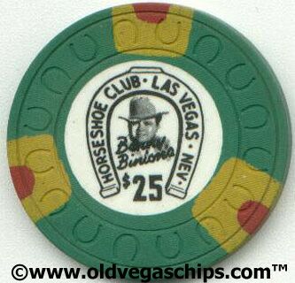 Las Vegas Binion's Horseshoe $25 Casino Chip