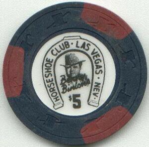 Las Vegas Binion's Horseshoe "Last Becky" $5 Casino Chip