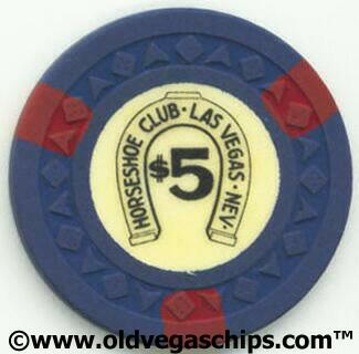 Binion's Horseshoe Arrowdie $5 Casino Chip 