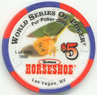 Binion's Horseshoe Women's Milestones $5 Casino Chip