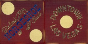Las Vegas Binion's Horseshoe Casino Dice
