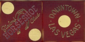 Las Vegas Binion's Horseshoe Casino Dice