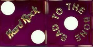 Las Vegas Hard Rock Hotel Casino Dice