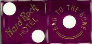 Las Vegas Hard Rock Hotel Casino Dice