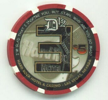 Hard Rock EMINEM 2001 $5 Casino Chip
