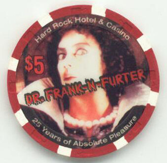 Hard Rock Hotel Rocky Horror Picture Show $5 Casino Chip