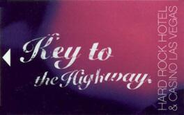 Las Vegas Hard Rock Hotel Room Key