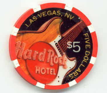 Las Vegas Hard Rock Matchbox 20 New Year's Eve 2005 $5 Casino Chip