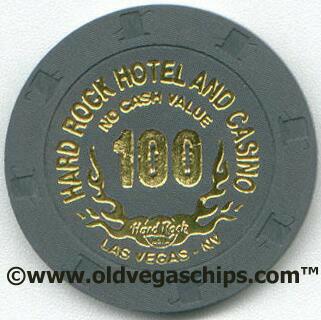 Hard Rock Hotel Tournament $100 Casino Chips 