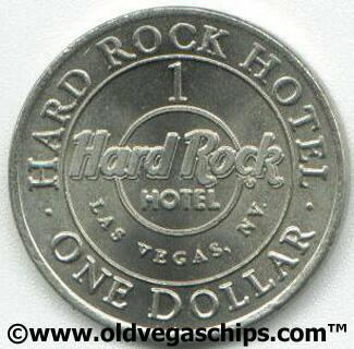 Hard Rock Hotel $1 Slot Token 