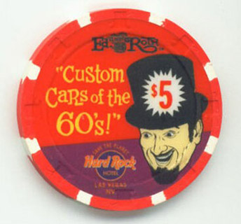 Hard Rock Hotel Ed Roth Beatnik Bandit $5 Casino Chip
