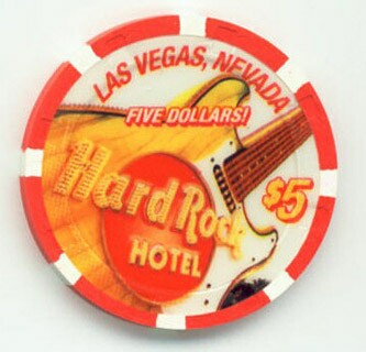 Las Vegas Hard Rock Hotel Poison at the Joint $5 Casino Chip
