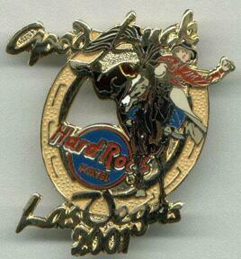 Las Vegas Hard Rock Good Luck Rodeo Pin