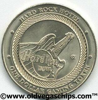 Hard Rock Hotel $1 Slot Token