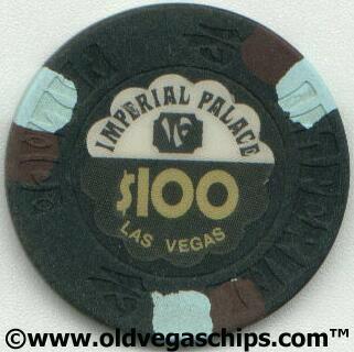 Las Vegas Imperial Palace $100 Casino Chip