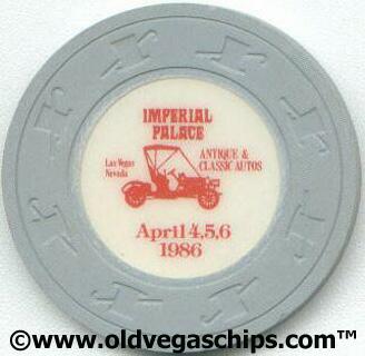 Imperial Palace DeLorean Owners Association NCV Casino Chip
