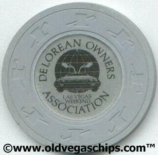 Las Vegas Imperial Palace DeLorean Owners Association NCV Casino Chip
