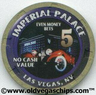 Las Vegas Imperial Palace NCV $5 Casino Chip