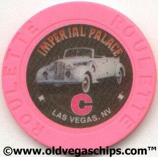 Imperial Palace Roulette Casino Chip