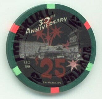 Imperial Palace 30th Anniversary $25 Casino Chip 
