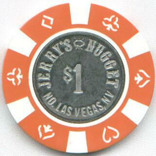 Las Vegas Jerry's Nugget $1 Casino Chip