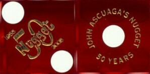 John Ascuaga's Nugget Casino Dice