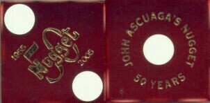 John Ascuaga's Nugget Casino Dice