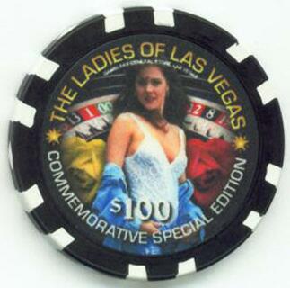 Ladies of Las Vegas 5 Casino Chip Set 