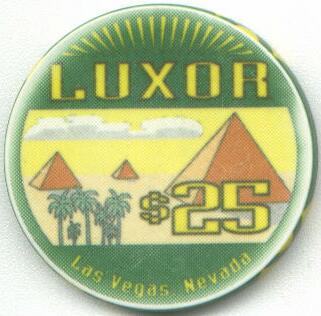 Las Vegas Luxor $25 Casino Chip