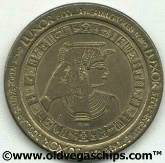 Las Vegas Luxor Hotel $5 Slot Token