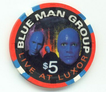 Las Vegas Luxor Blue Man Group $5 Chip