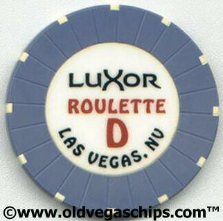 Las Vegas Luxor Hotel Roulette Casino Chip