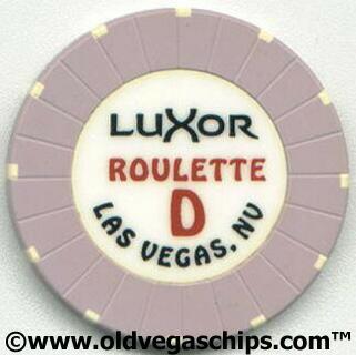 Las Vegas Luxor Hotel Roulette Casino Chip