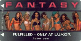 Luxor Fantasy Hotel Room Key