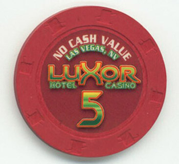 Luxor Hotel NCV $5 Casino Chip