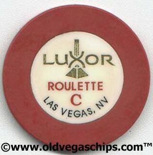 Las Vegas Luxor Hotel Roulette Casino Chip