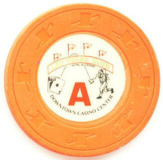 Las Vegas Club Obsolete Roulette Casino Chip