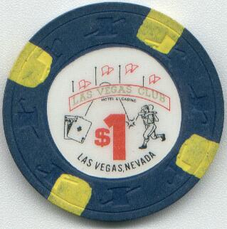 Las Vegas Club $1 Casino Chip