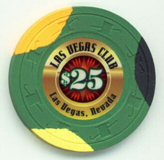 Las Vegas Club 2008 $25 Casino Chip 